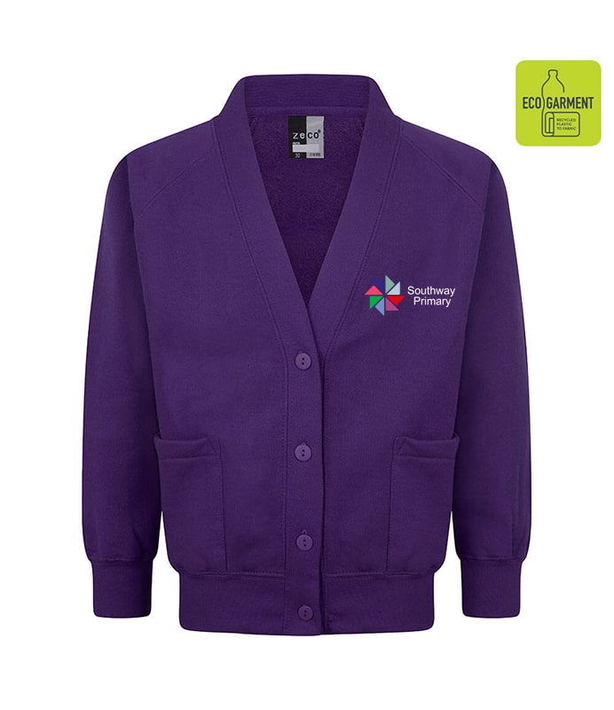 [005582011001] Southway Primary Cardigan (2-3 Years)