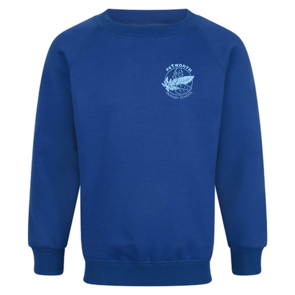 [JW - 13122] Petworth Primary School Sweatshirt (3-4 Years)