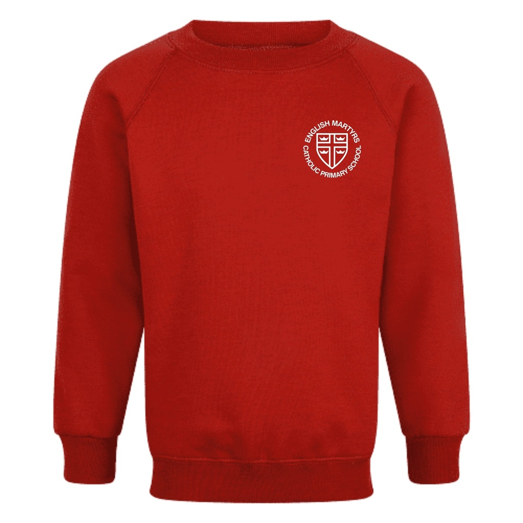 [JW - 11851] English Martyrs Sweatshirt (3-4 Years)
