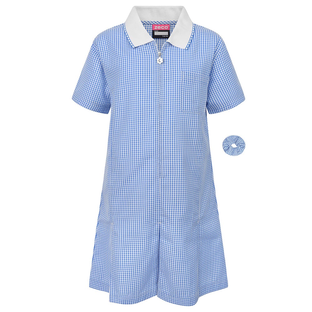 [JW - 15422] Sky Blue Summer Dress (3-4 Years)