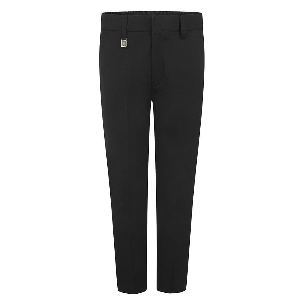 [JW - 12078] Junior Standard Fit Eco-Trousers (3-4 Years, Black)