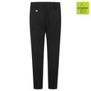 Senior Black Slim Fit Eco-Trousers