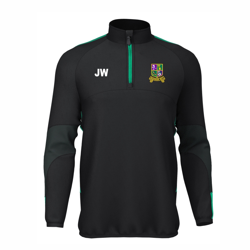 [JW - 10488] Bognor Rugby Training 1/4 Zip (XSY, Initials)