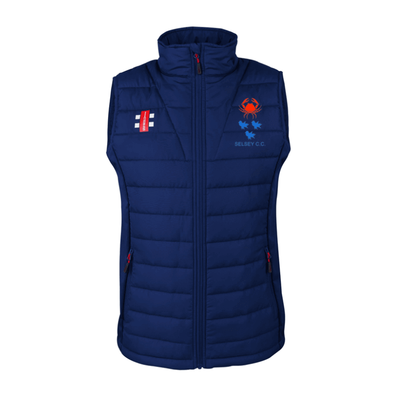 Selsey Cricket Club Pro Bodywarmer (XS, Initials)