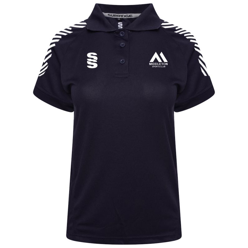 Middleton Sports Club Ladies Dual Polo Shirt