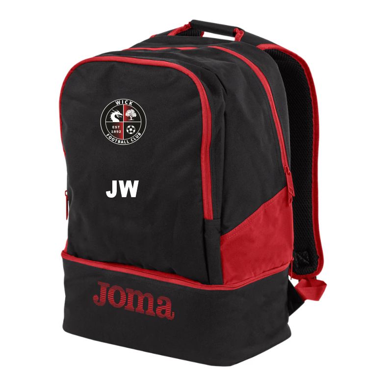 Wick FC U10s Rucksack (Initials)