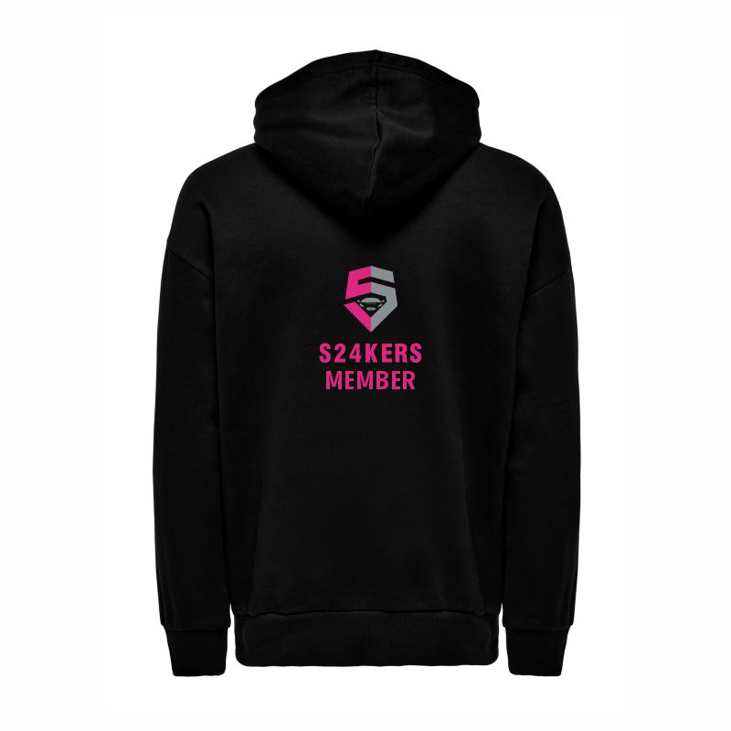 S24Kers Black Hoodie