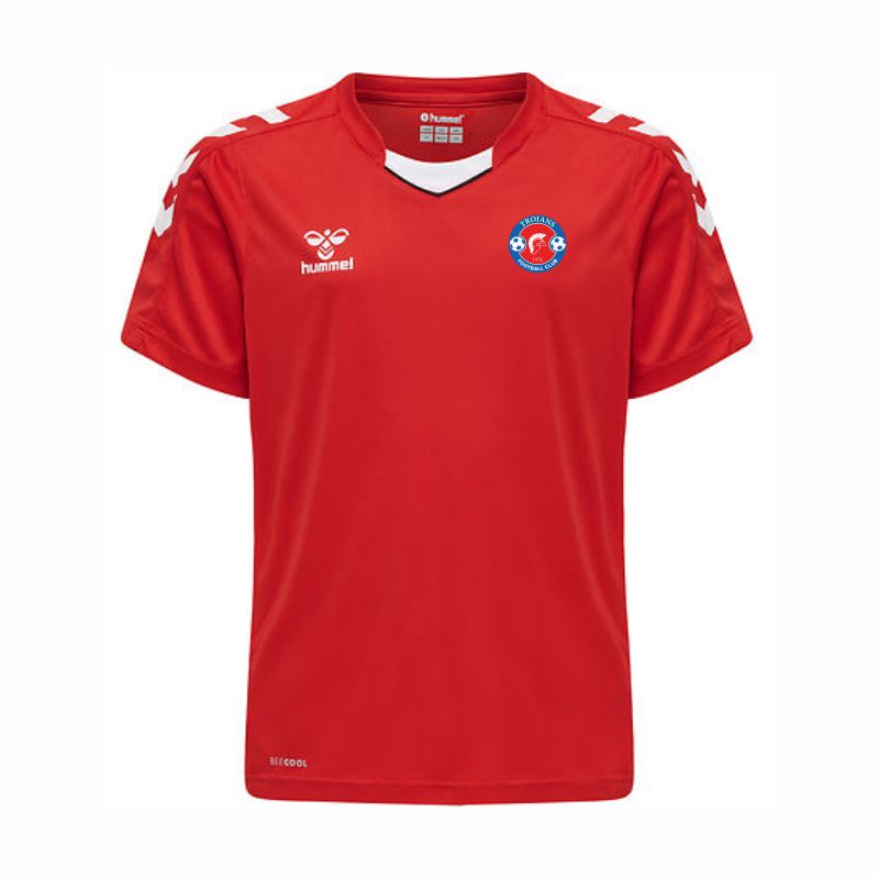 Barnham Trojans HMLCore XK Home Shirt (116, Kit Number)