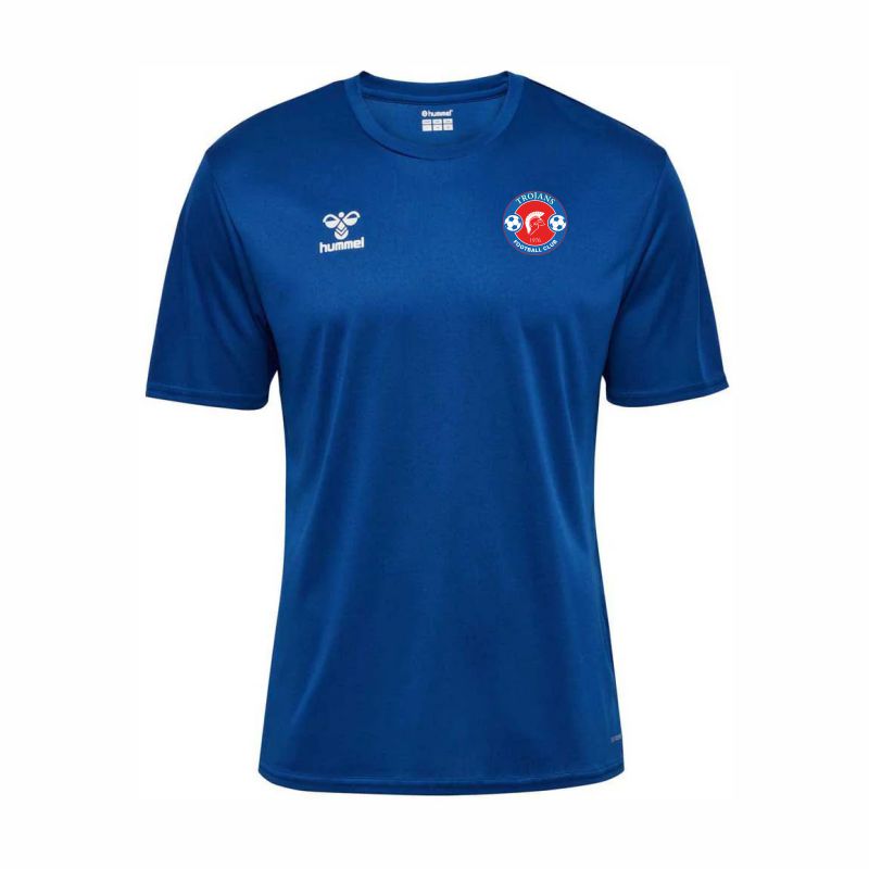 Barnham Trojans HMLEssentials Away Shirt (116, Kit Number)