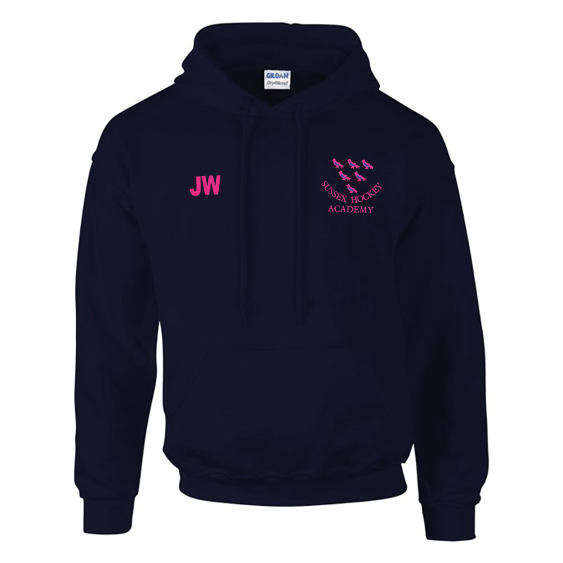 Sussex Hockey Unisex Hoodie (Small Youth, Initials)