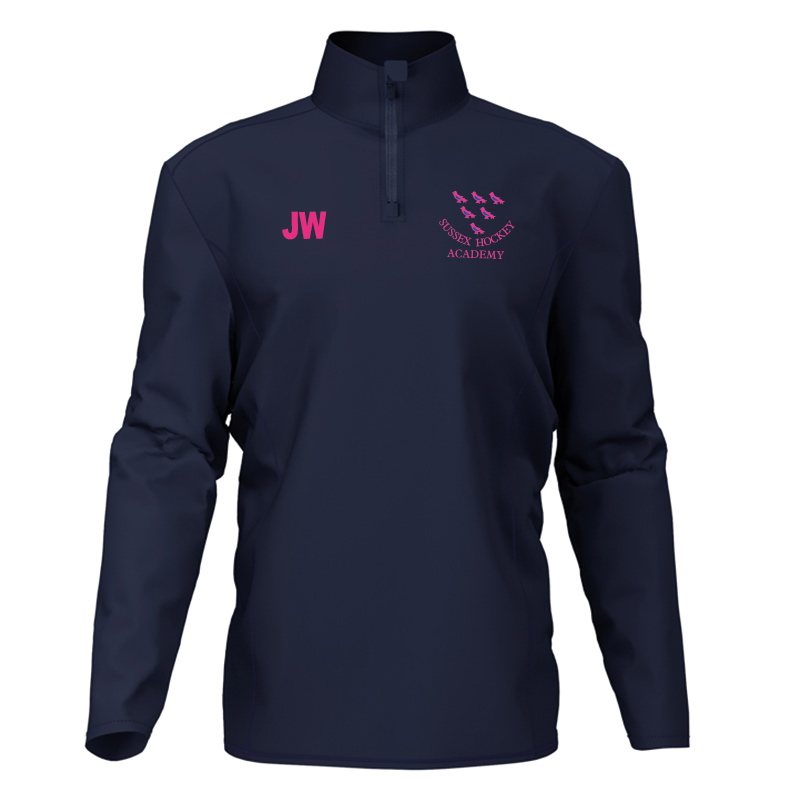 Sussex Hockey Unisex Playerlayer Quarter Zip Jacket