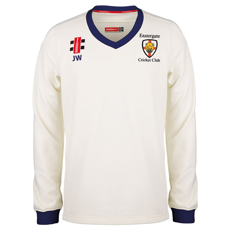 Eastergate Cricket Club Long Sleeve Match Sweater