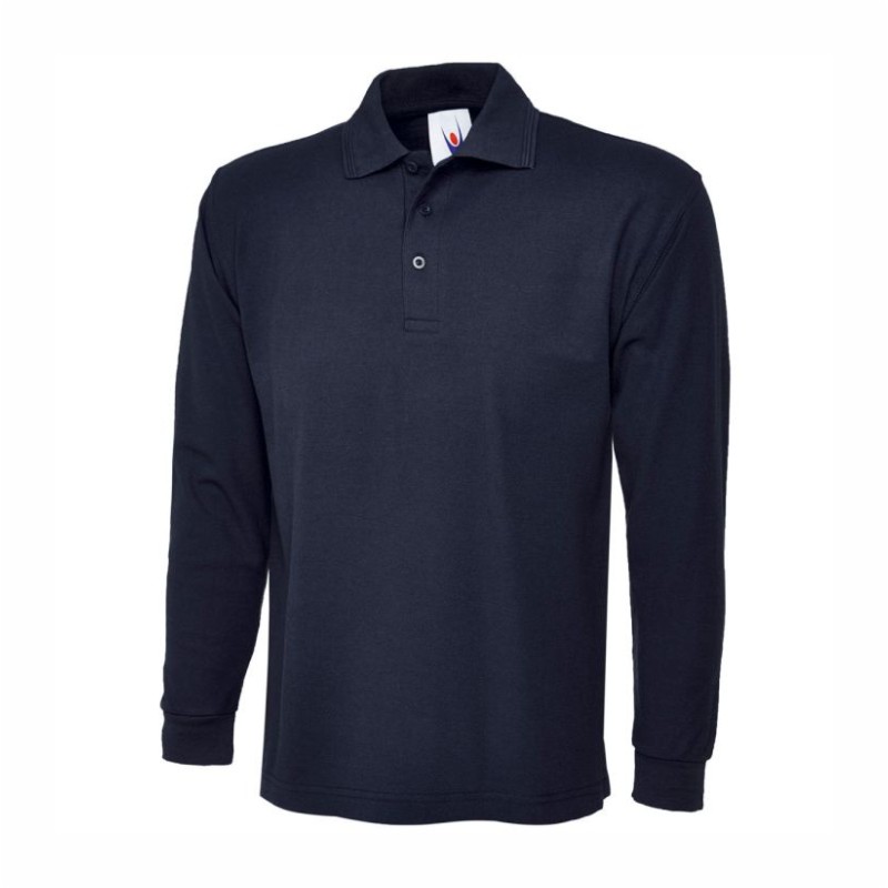 UC113 Uneek Longsleeve Classic Polo Shirt