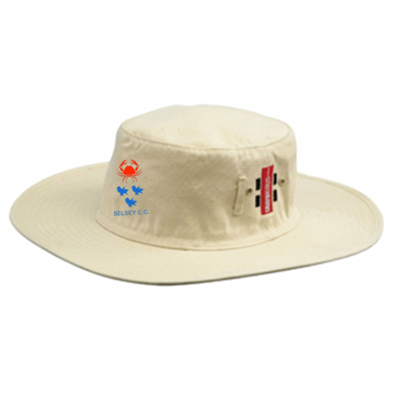Selsey Cricket Club Sun Hat (Small, Initials)