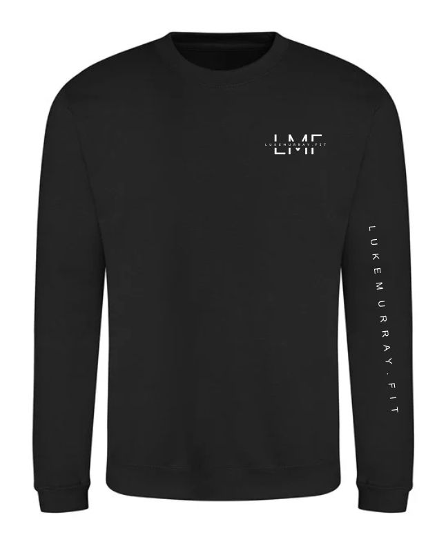 LM Fitness Unisex Sweatshirt (Black, XS)