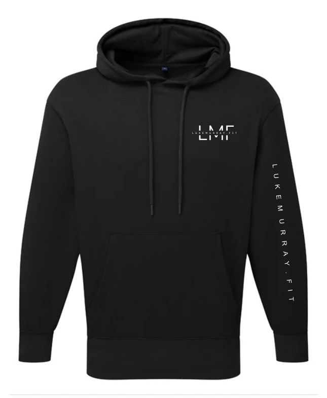 LM Fitness Unisex Hoodie (Black, XS)