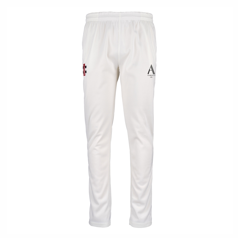 Aldwick Cricket Club Slim Fit Match Trousers (Age 5 - 6, Initials)