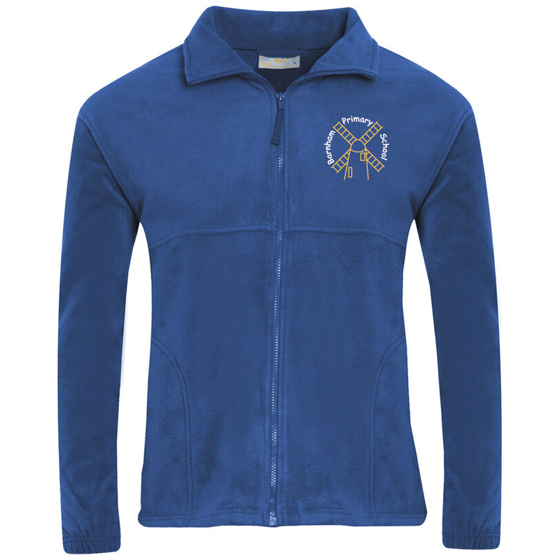 [011861015003] Barnham Primary Fleece Jacket (3-4 Years)