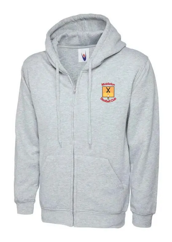 Middleton Stoolball Club Zipped Hoodie