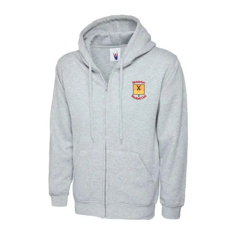 Middleton Stoolball Club Zipped Hoodie (XS, No Name)