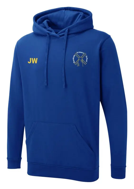 Barnham Primary PE Hoodie (Age 3 - 4, Initials)