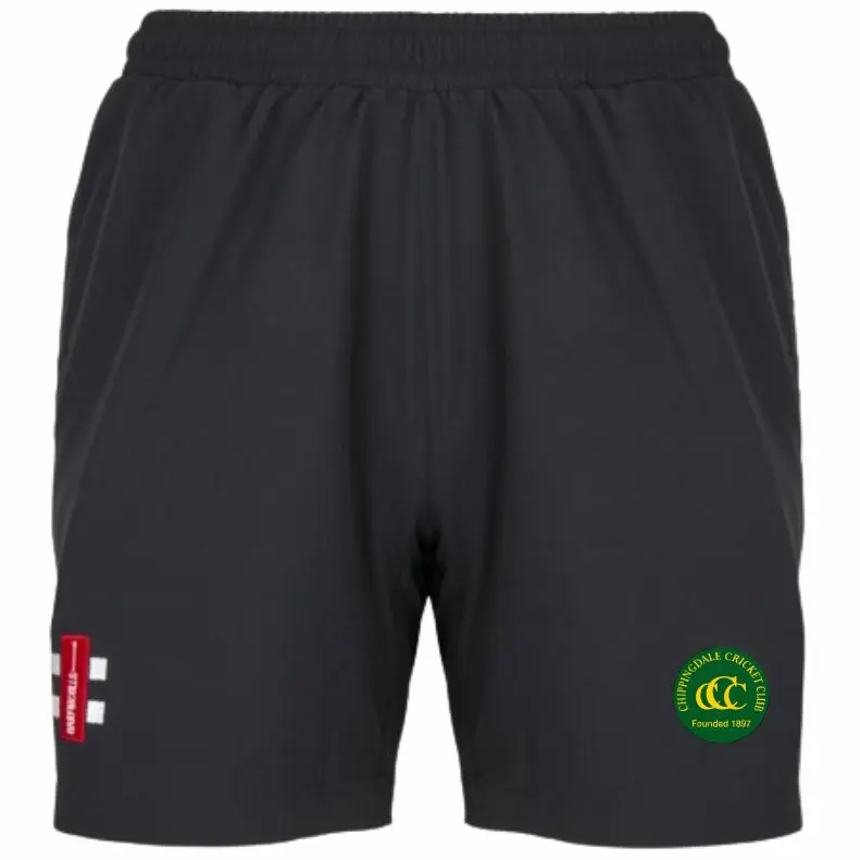 Chippingdale Cricket Club Ladies Training Shorts (W 8, Initials)