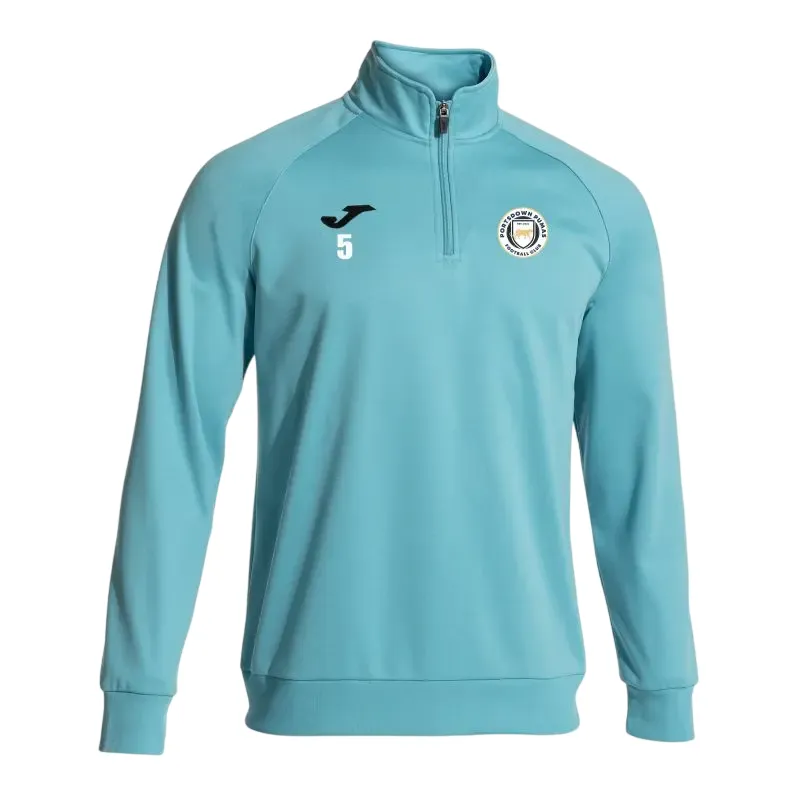 Portsdown Pumas Basic 1/4 Zip (Black, 6XS, Kit Number)