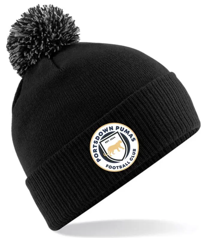 Portsdown Pumas Bobble Hat 