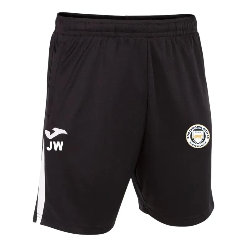 Portsdown Pumas Coaches Shorts (Small, Initials)