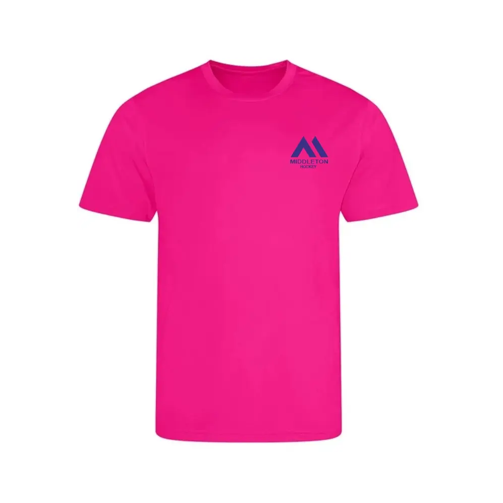 Middleton Hockey Club Pink Goalkeeper Smock (Small, No Name, No Number)