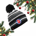 Barnham Trojans Striped Bobble Hat