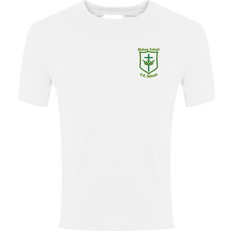 [003729004001] Bishop Tufnell C.E Infants PE T-Shirt (3-4 Years)