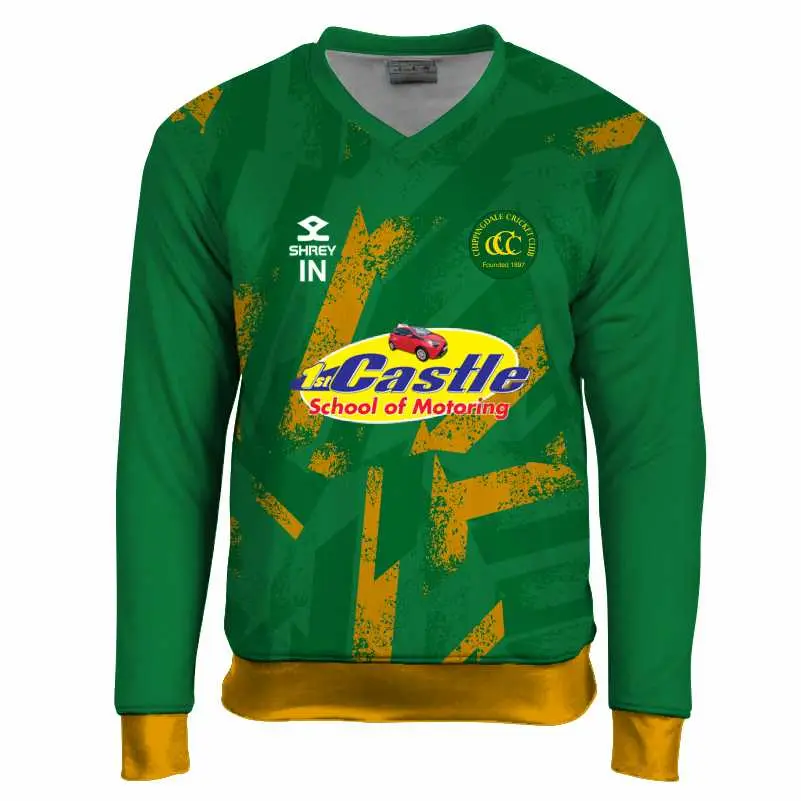 Chippingdale Cricket Club Unisex T20 Long Sleeve Match Sweater (SJ, Kit Number)