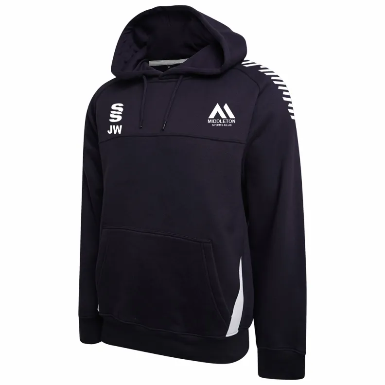 Middleton Cricket Club Unisex Fuse Hoodie (Small Junior, Initials)