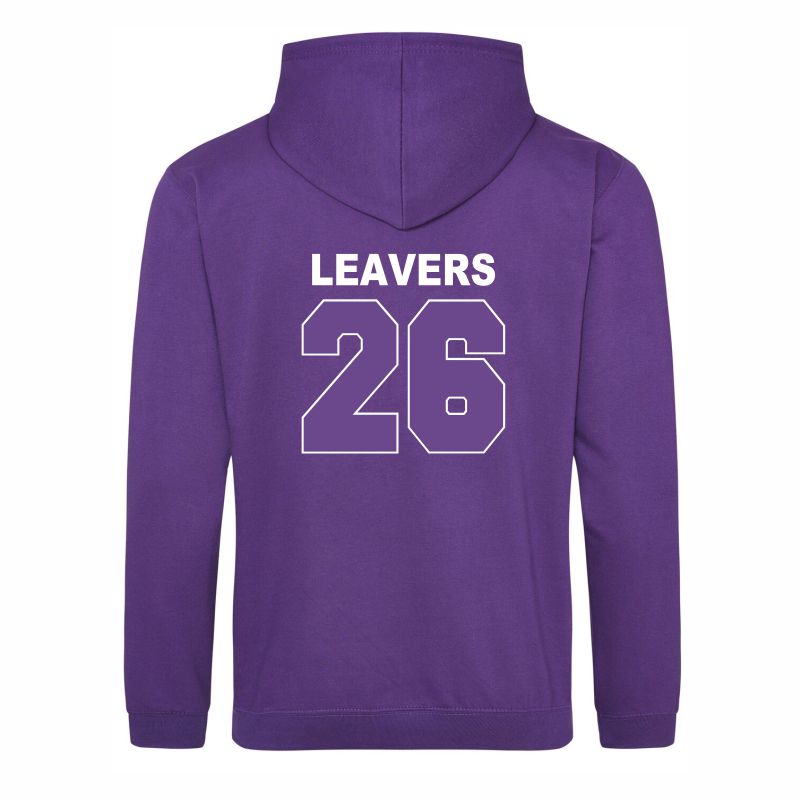 Barnham Primary 2026 Leavers Hoodie (Age 7 - 8, Purple)