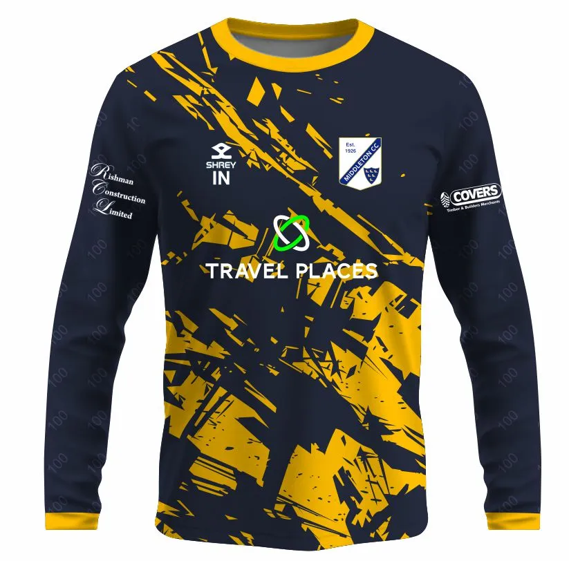 Middleton Cricket Club Juniors T20 Long Sleeve Match Shirt