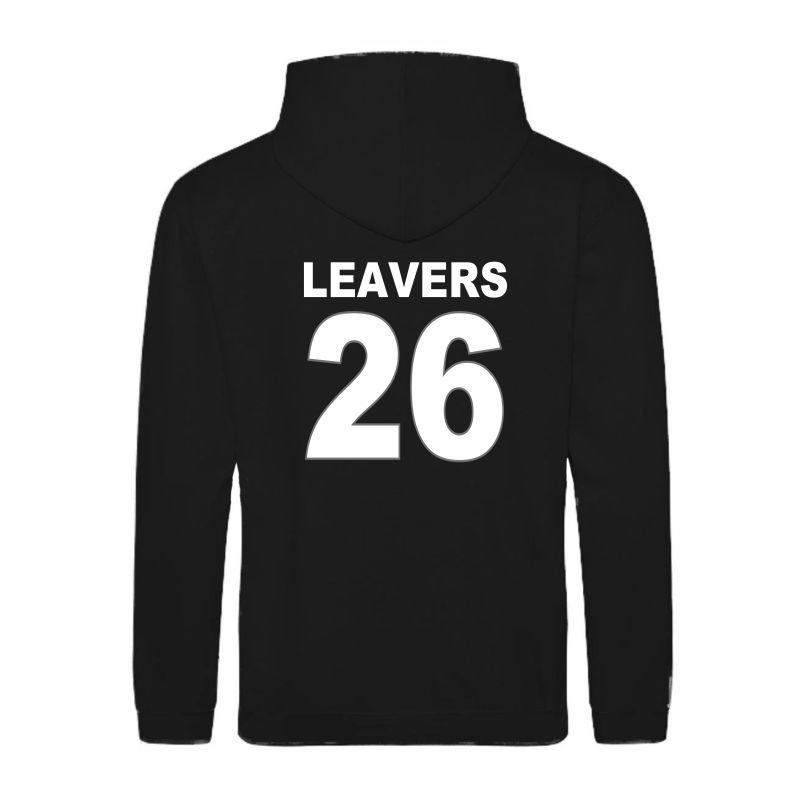 Rose Green Junior School 2026 Leavers Hoodie (Black, Age 7 - 8)