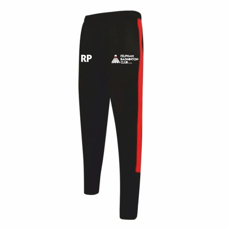 Felpham Badminton Club Tracksuit Bottoms (XS, Initials)