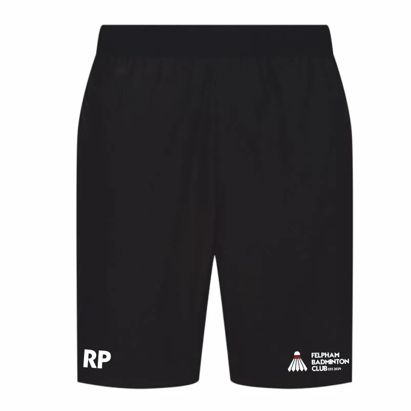 Felpham Badminton Club Shorts (Small, Initials)