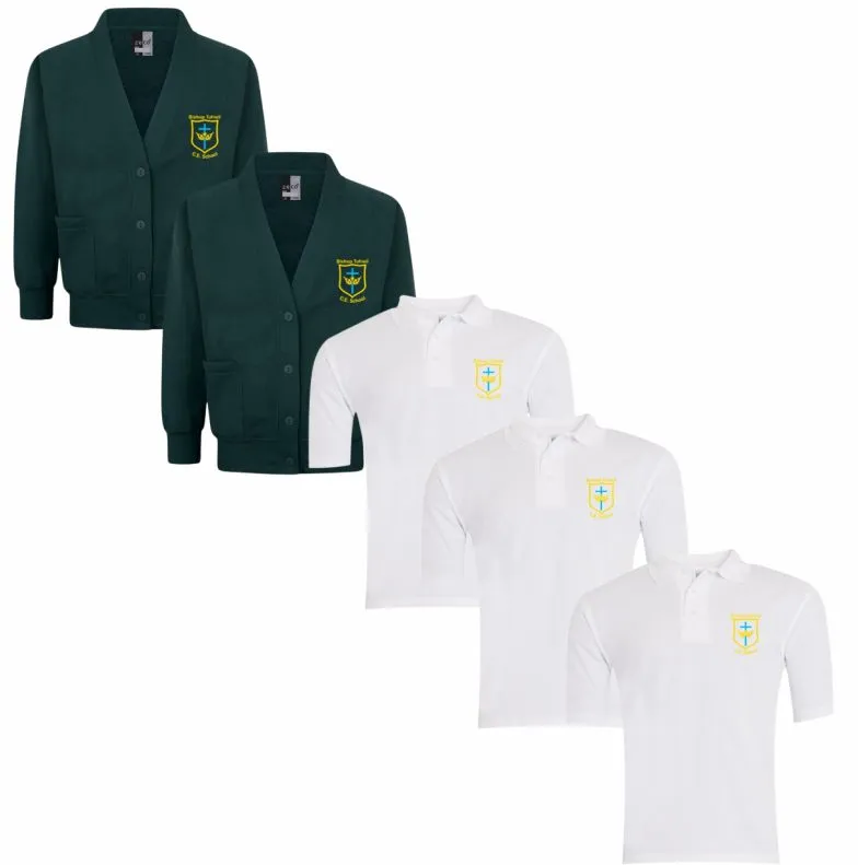 Bishop Tufnell C.E Primary School Cardigan Daywear Bundle