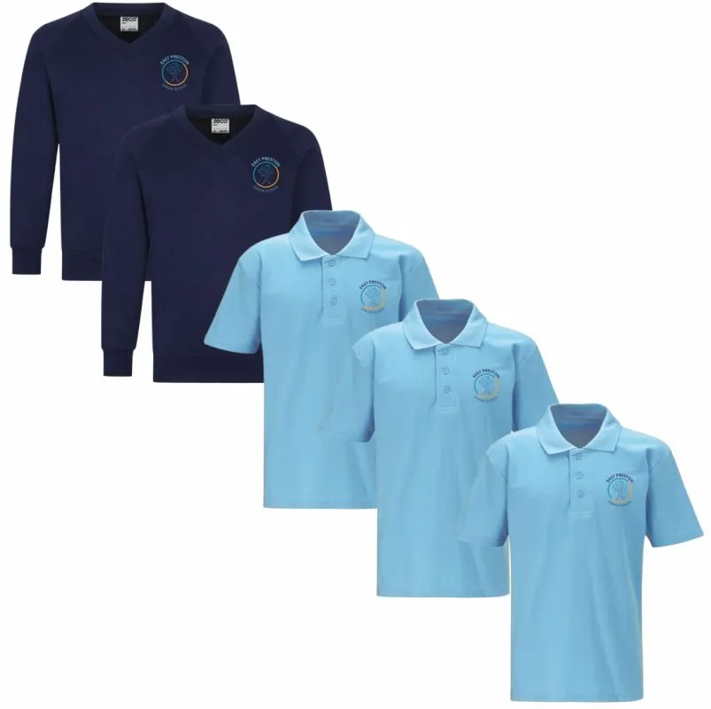 East Preston Junior School Sweatshirt Daywear Bundle