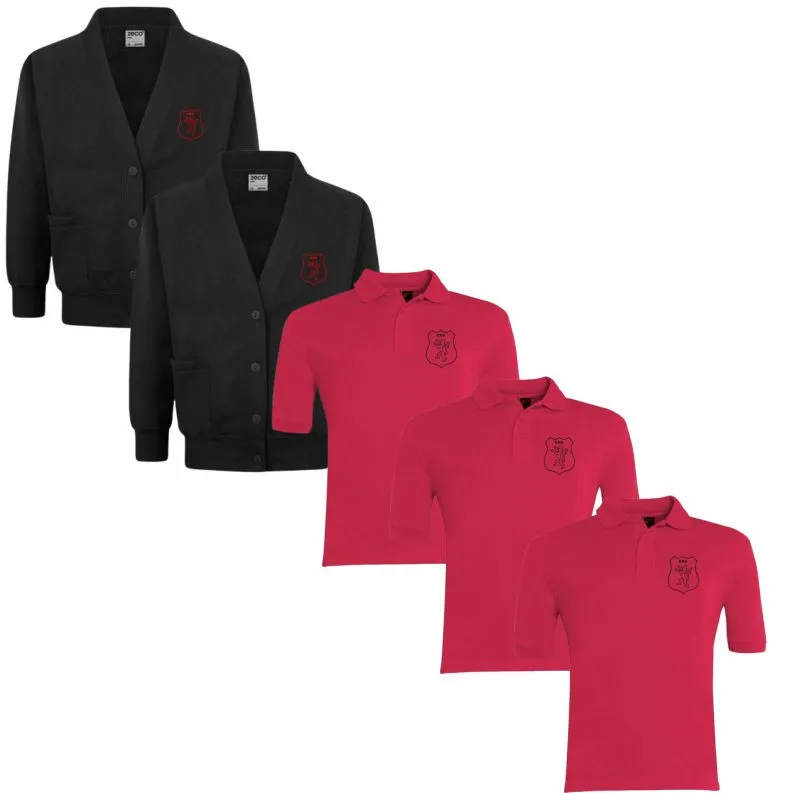 Edward Bryant Primary School Cardigan Daywear Bundle