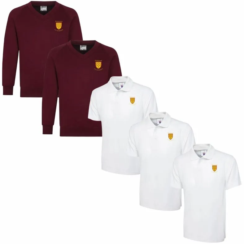 Nyewood CE Schools Sweatshirt Daywear Bundle