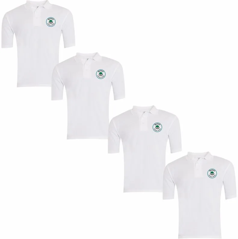 Bartons Primary School 4 Polo Shirts Bundle