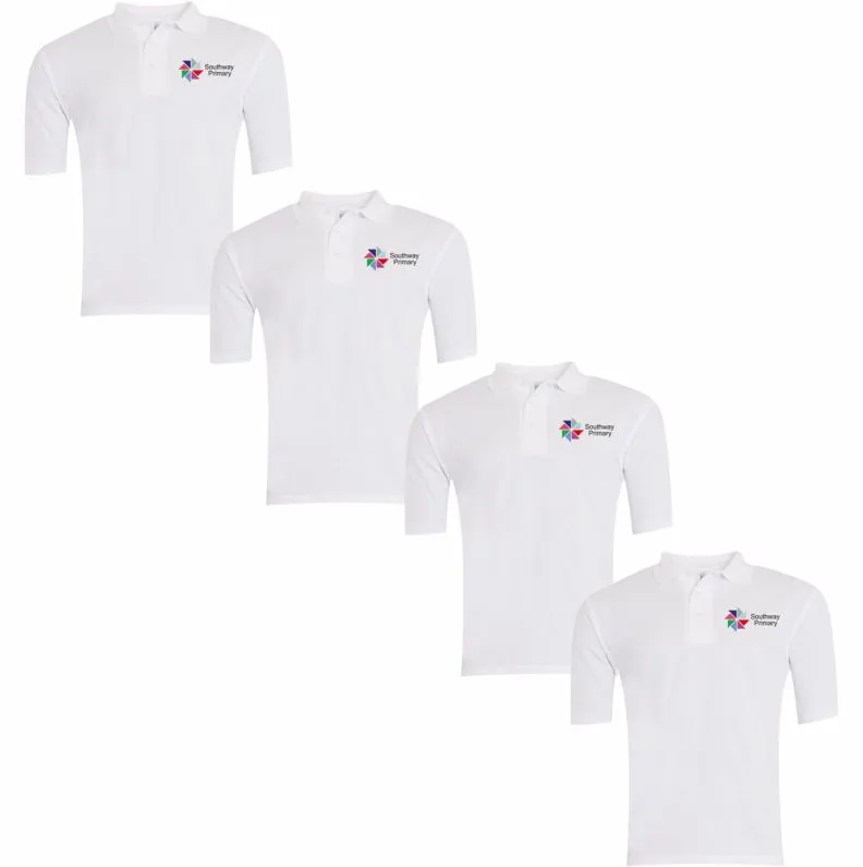 Southway Primary School 4 Polo Shirts Bundle