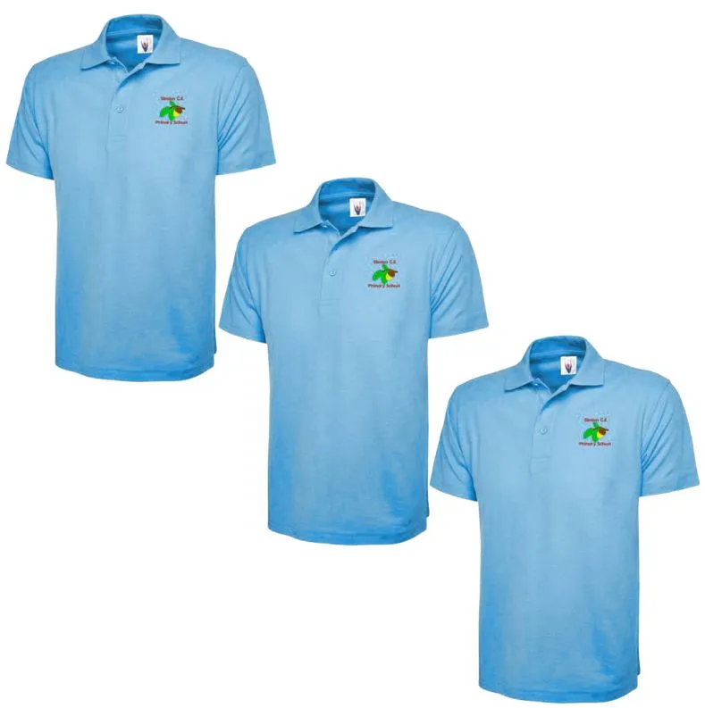 Slindon Primary School 3 Polo Shirts Bundle