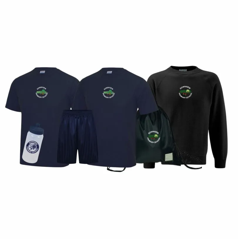 Downview Primary School PE Kit in a Bag