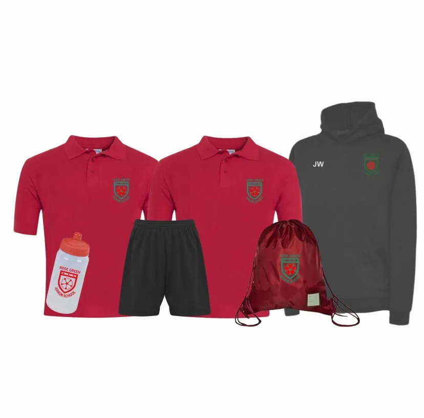 Rose Green Junior School PE Kit in a Bag