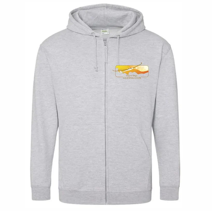 Bognor Regis Gliding Club Zipped Hoodie