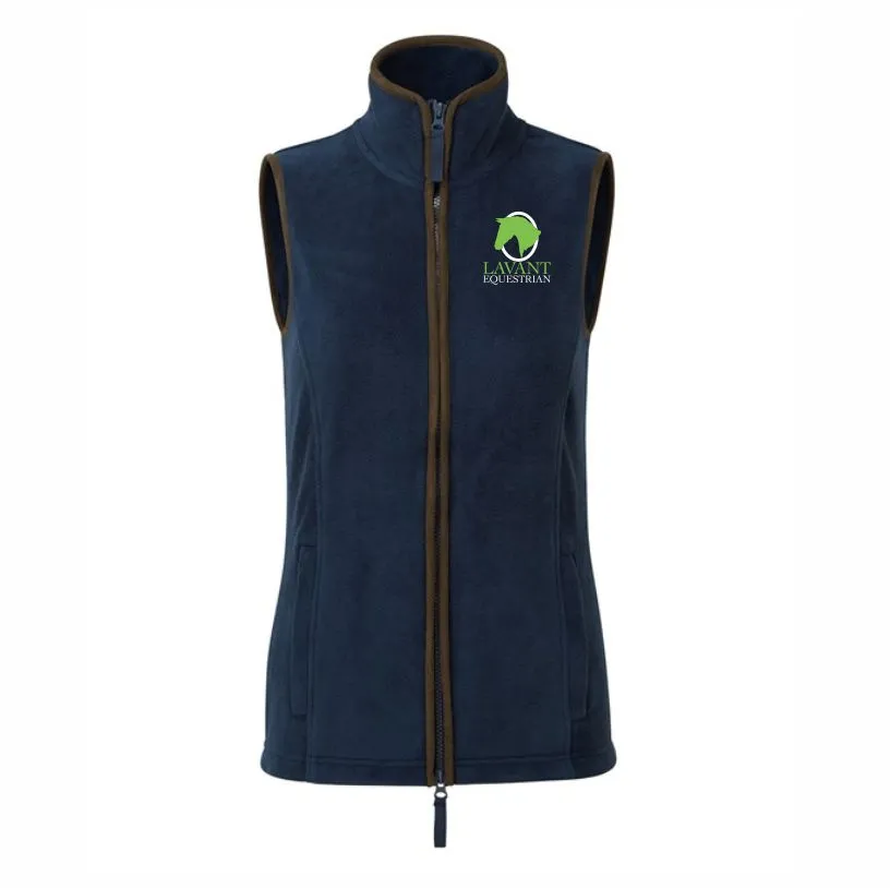 Lavant Equestrian Club Ladies Artisan Fleece Gilet